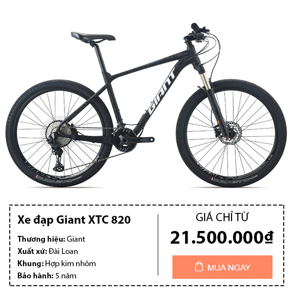 Xe đạp địa hình Giant XTC 820 đắt nhất thị trường