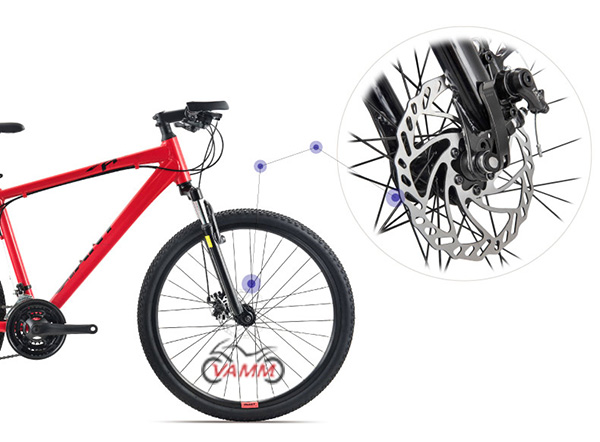 Hệ thống phanh đĩa xe đạp giant atx 620