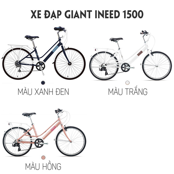 màu xe đạp giant ineed 1500