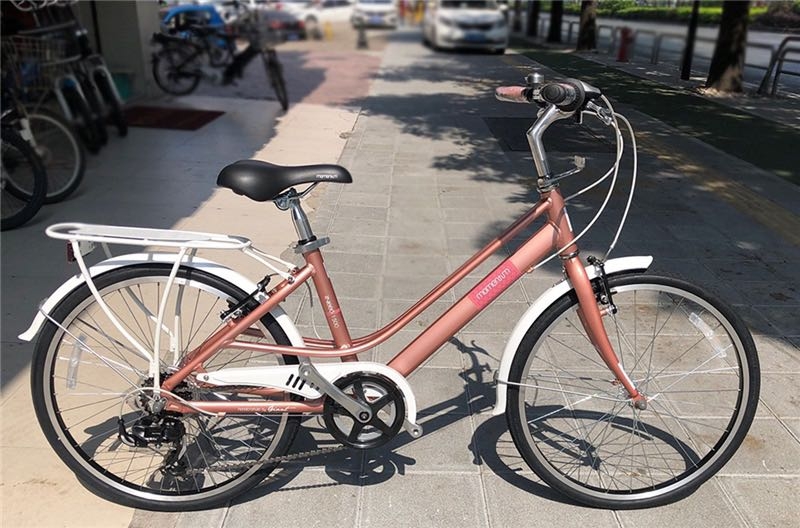 Xe đạp giant ineed 1500 màu hồng