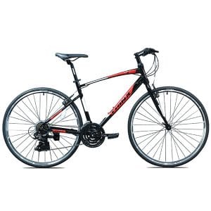 Xe đạp trinx free 1.0 màu đỏ đen