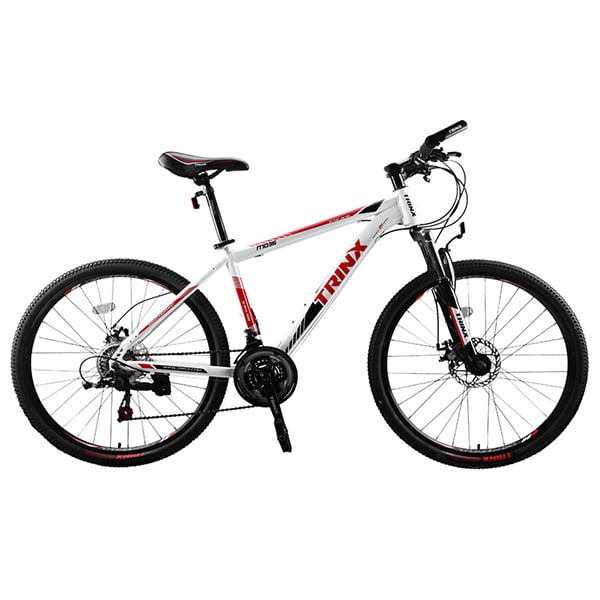 Xe đạp trinx tx16 màu trắng đỏ