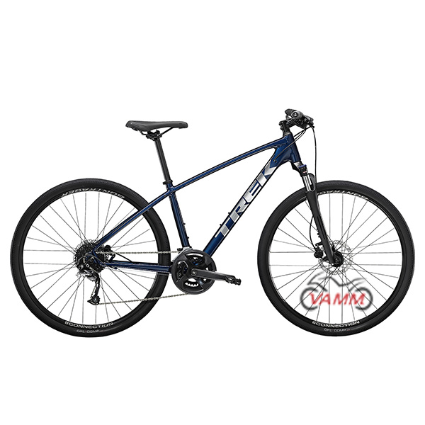 Xe đạp trek dual sport 2 màu xanh