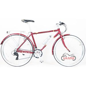 xe đạp California City 350 màu đỏ