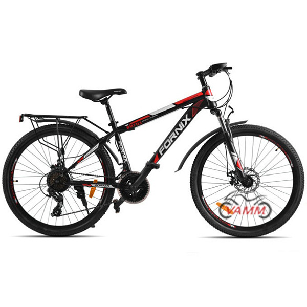 xe đạp fornix bm703 màu đen đỏ