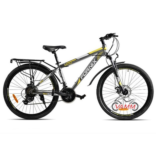 xe đạp fornix bm703 màu đen vàng
