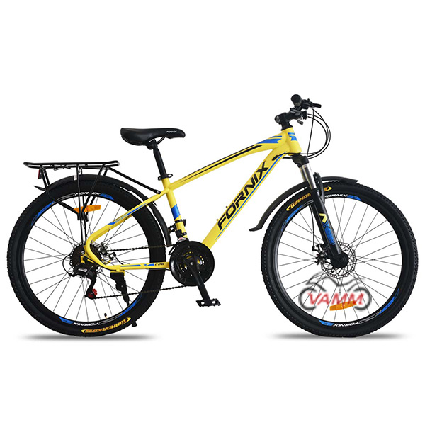 xe đạp fornix c26 màu vàng