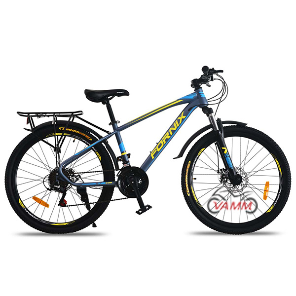 xe đạp fornix c26 màu xanh