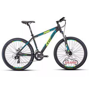 xe đạp trinx m500 màu đen xanh