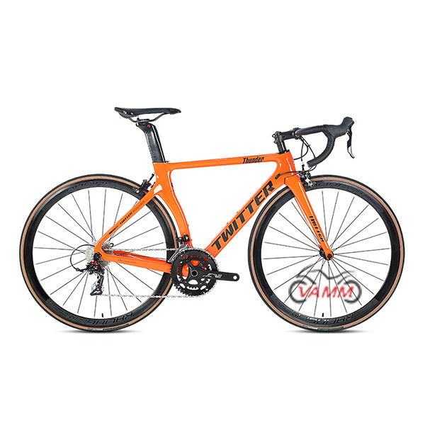 xe đạp twitter thunder R2000 màu cam